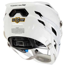 Load image into Gallery viewer, Cascade XRS Lax Helmet (Pearl) side and back view

