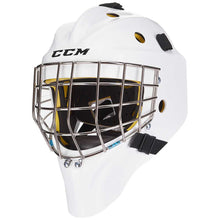 Load image into Gallery viewer, CCM Axis 1.5 Ice Hockey Goalie Mask (Senior) full front view
