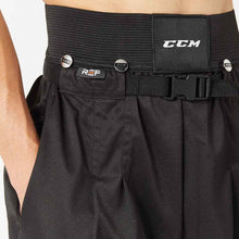 Load image into Gallery viewer, CCM PPREF Ice Hockey Referee Pants close-up of front of pants
