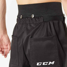 Load image into Gallery viewer, CCM PPREF Ice Hockey Referee Pants close-up of back of pants
