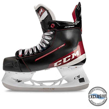 Load image into Gallery viewer, CCM S21 Jetspeed Xtra Ice Hockey Skates (Junior) full view
