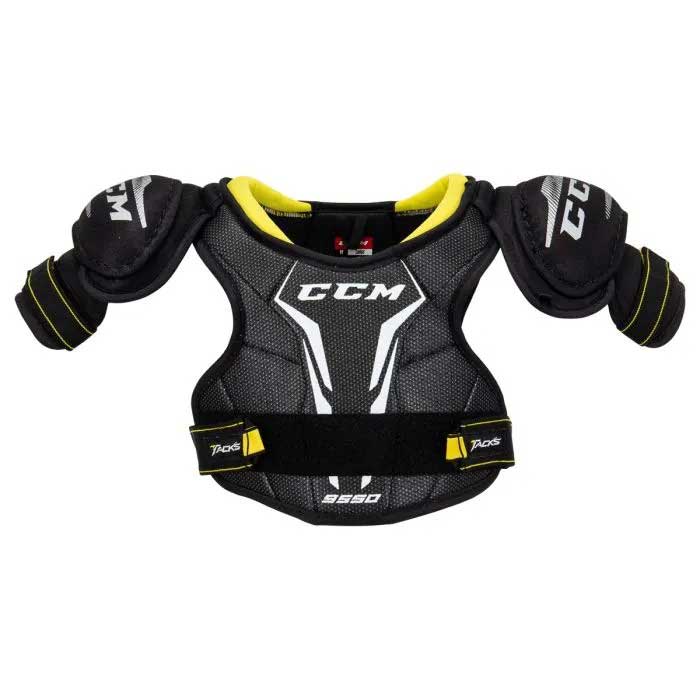Full front picture of the CCM S21 Tacks 9550 Ice Hockey Shoulder Pads (Youth)