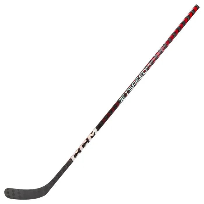Full backhand view picture of the CCM S22 Jetspeed FT5 Pro Grip Ice Hockey Stick (Junior)