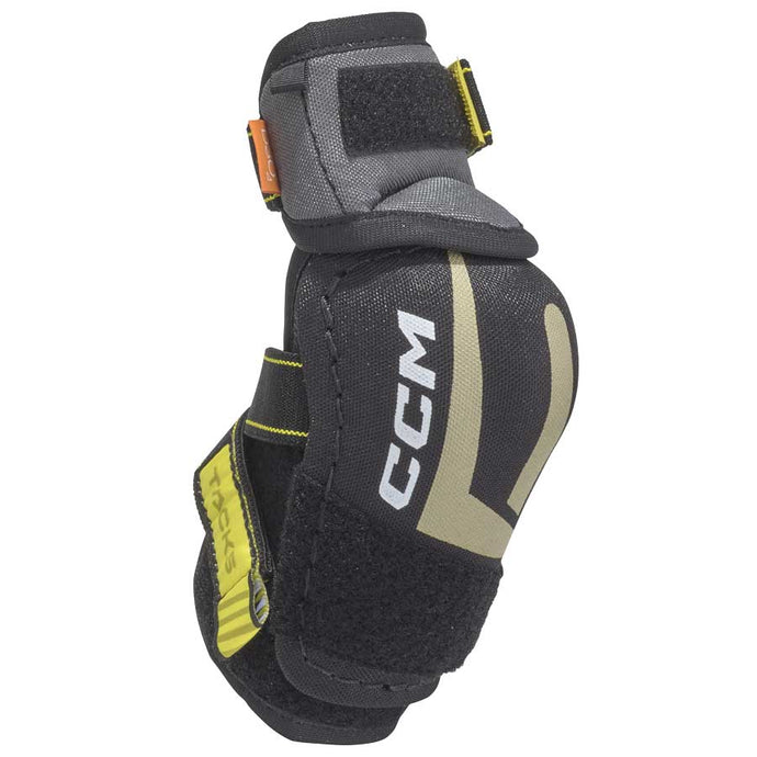 Full front picture of the CCM S22 Tacks AS-V Pro Ice Hockey Elbow Pads (Youth)