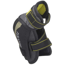 Load image into Gallery viewer, Picture of strapping system on the CCM S22 Tacks AS-V Pro Ice Hockey Elbow Pads (Youth)
