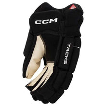 Load image into Gallery viewer, Backhand picture of the CCM S22 Tacks AS 550 Ice Hockey Gloves (Junior)
