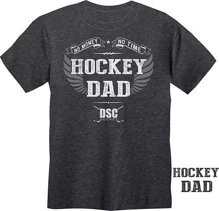 Full view of DSC Hockey ADULT T-Shirt (Hockey Dad)
