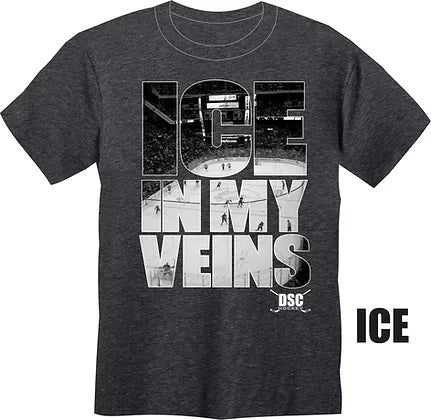 Full view of DSC Hockey YOUTH T-Shirt (Ice) - 