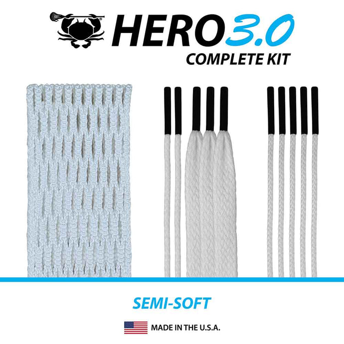 ECD Hero 3.0 Semi-Soft Complete Lacrosse Kit