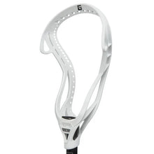Load image into Gallery viewer, Front/side picture of the white Gait D Unstrung Lacrosse Head
