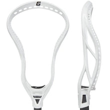 Load image into Gallery viewer, Picture of front and side on the white Gait Torq 2 Unstrung Lacrosse Head
