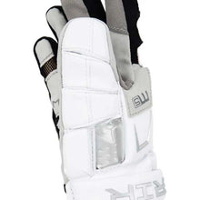 Load image into Gallery viewer, Closeup picture of thumb on the Maverik M5 Men&#39;s Lacrosse Gloves
