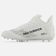 Load image into Gallery viewer, Picture of the outside of the New Balance BurnX3 Field Lacrosse Cleats
