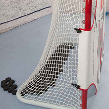 Load image into Gallery viewer, Picture of the attachment portion of the Snipers Edge Hockey Ultimate Goalie Shooter Tutor
