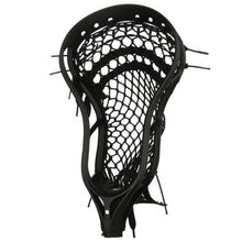 Load image into Gallery viewer, Side view picture of the strung head on the StringKing Complete 2 Intermediate Attack Lacrosse Stick
