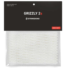 Load image into Gallery viewer, StringKing Grizzly 2 Lacrosse Goalie Mesh Kit full view
