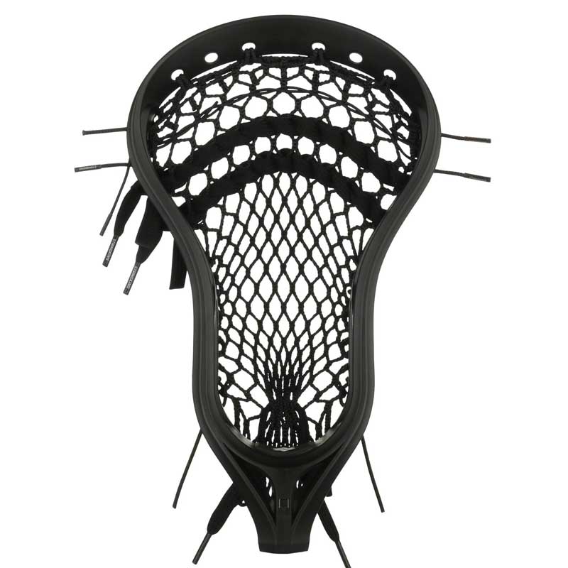 Picture of black/black StringKing Legend Strung Lacrosse Head (Intermediate)
