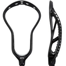 Load image into Gallery viewer, Picture of the black STX Hyper Power Unstrung Lacrosse Head

