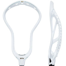 Load image into Gallery viewer, Picture of the white STX Hyper Power Unstrung Lacrosse Head
