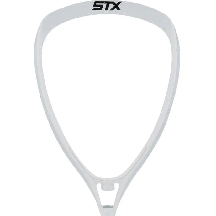 Picture of the white STX Shield 100 Unstrung Lacrosse Goalie Head