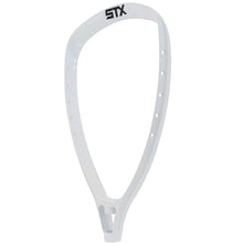 Load image into Gallery viewer, Side view photo of the STX Shield 100 Unstrung Lacrosse Goalie Head
