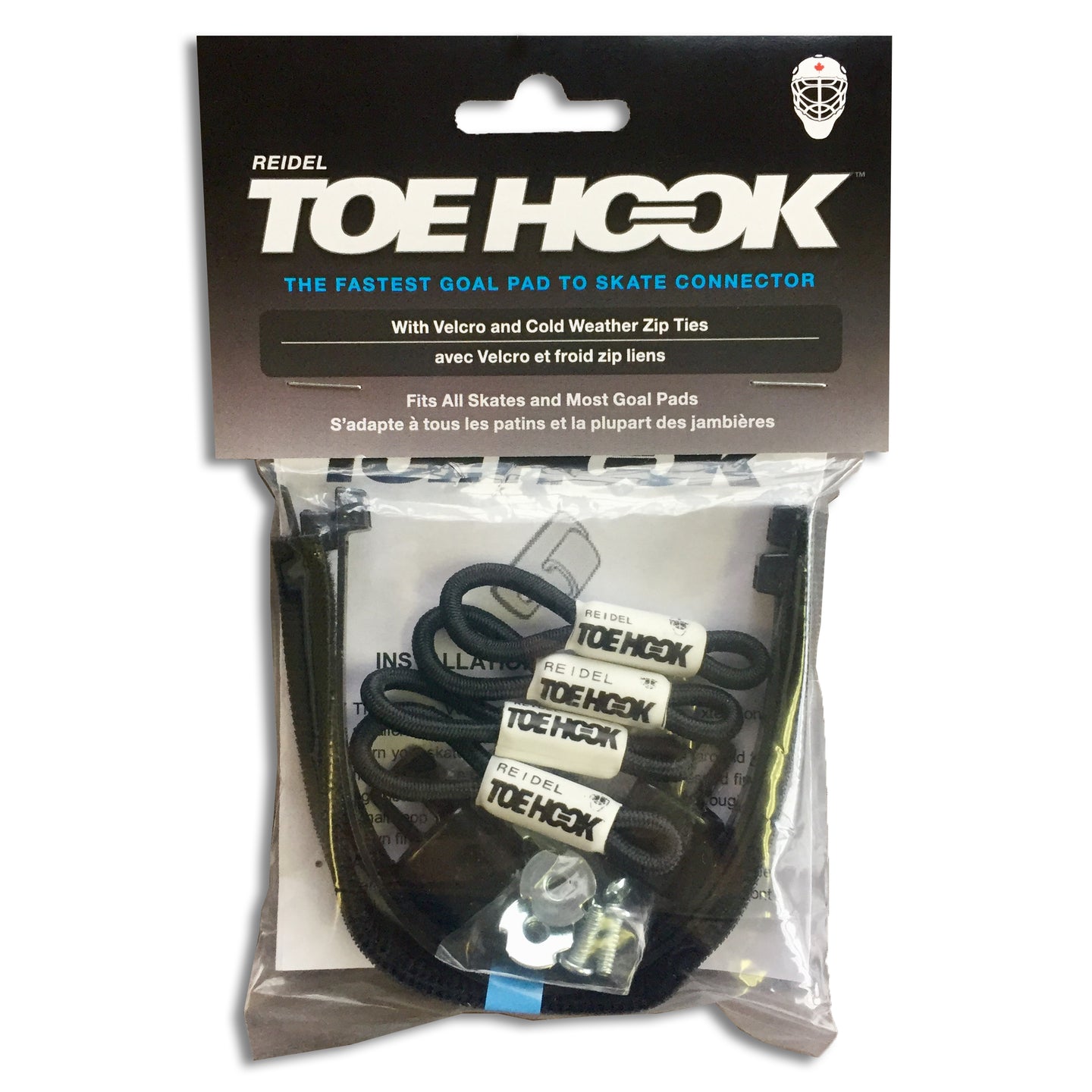 ToeHook Goal Pad to Skate Connector
