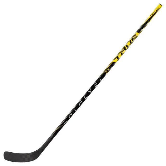 True Catalyst 3X Ice Hockey Stick - Junior (40-Flex) full backhand view