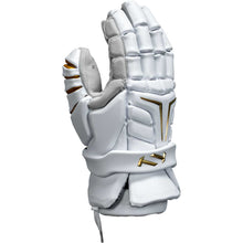 Load image into Gallery viewer, Picture of fingers and thumb on the True DYNAMIC Lacrosse Gloves
