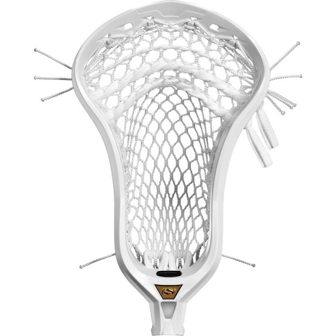 Full front picture of the True DYNAMIC Pro-Strung Lacrosse Head