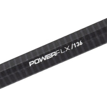 Load image into Gallery viewer, True Zerolyte Constrictor Grip Attack Lacrosse Shaft closeup of POWERFLX 136 shaft
