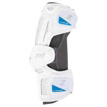 Load image into Gallery viewer, Side view photo of the True ZEROLYTE Lacrosse Arm Guards
