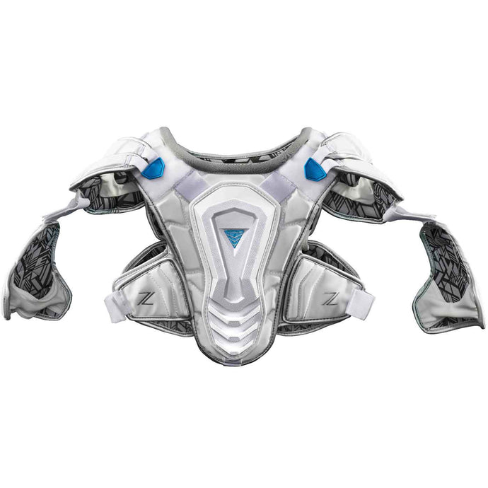 Front picture of the True Zerolyte Lacrosse Shoulder Pads