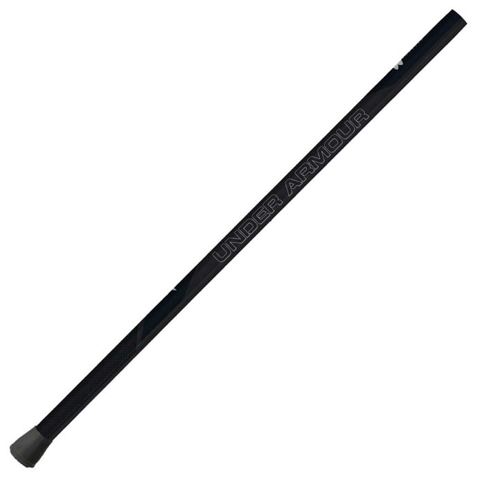 Picture of the black Under Armour 1X III Attack Lacrosse Shaft
