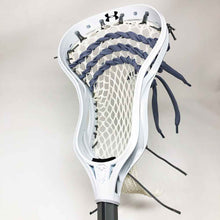 Load image into Gallery viewer, Under Armour Command Full Lacrosse Stick close up of front of strung head

