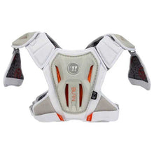 Load image into Gallery viewer, Warrior Burn Lacrosse Shoulder Pads full front view
