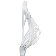 Load image into Gallery viewer, Warrior Burn XP Offense Warp Complete Attack Lacrosse Stick side view of head and mesh
