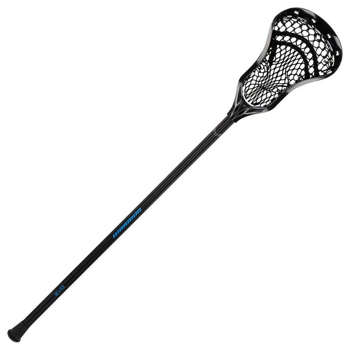 Full view picture of the Warrior EVO Attack Complete Lacrosse Stick