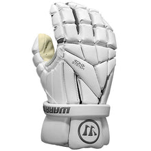 Load image into Gallery viewer, Warrior Evo Lacrosse Gloves 2019 in white
