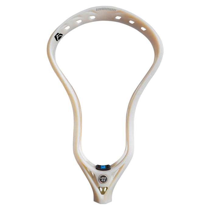 Warrior Evo QX Offense Unstrung Lacrosse Head (Grant Ament Limited Edition) full front view