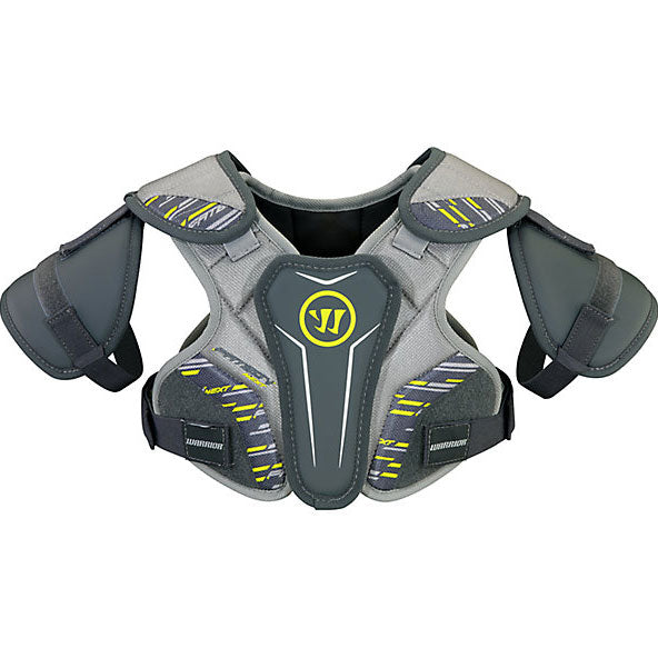 Warrior Fatboy Next Lacrosse Shoulder Pad (Youth) front view