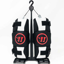 Load image into Gallery viewer, Warrior Team Canada Lacrosse Elbow Guards (Youth) full front view
