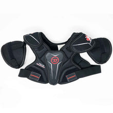 Load image into Gallery viewer, Warrior Team Canada Lacrosse Shoulder Pads (Youth) full front view
